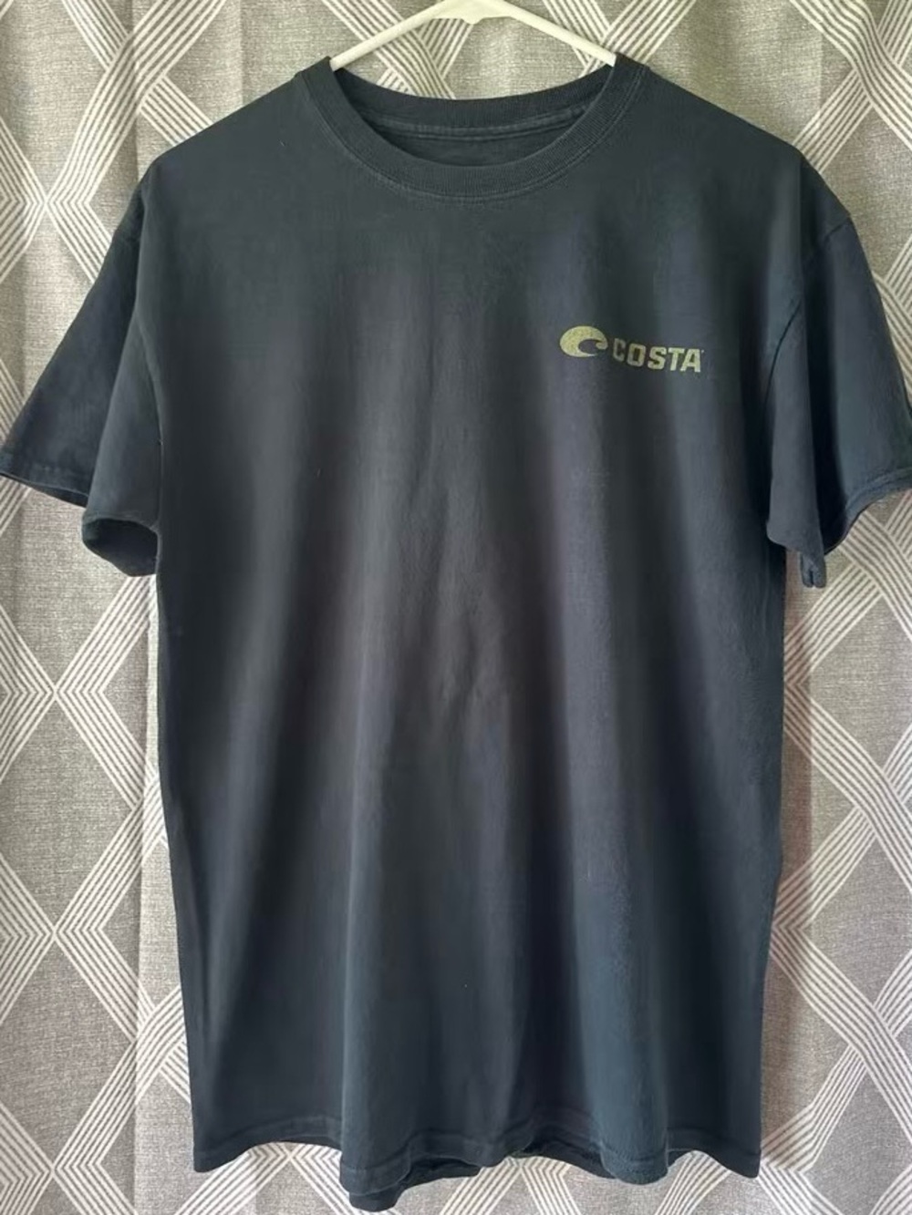 Costa Del Mar Born On The Water Graphic T-Shirt Medium Black